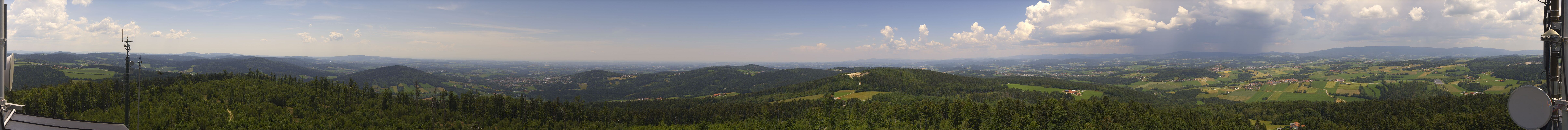 Archiv Foto Webcam Aussichtsturm Oberfrauenwald Waldkirchen