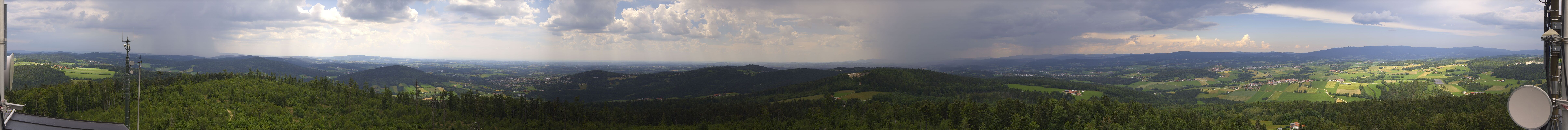 Archiv Foto Webcam Aussichtsturm Oberfrauenwald Waldkirchen