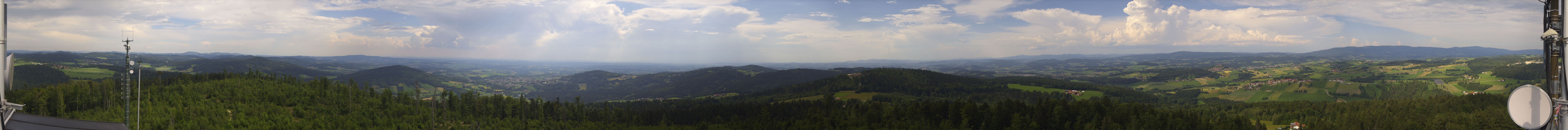 Archiv Foto Webcam Aussichtsturm Oberfrauenwald Waldkirchen