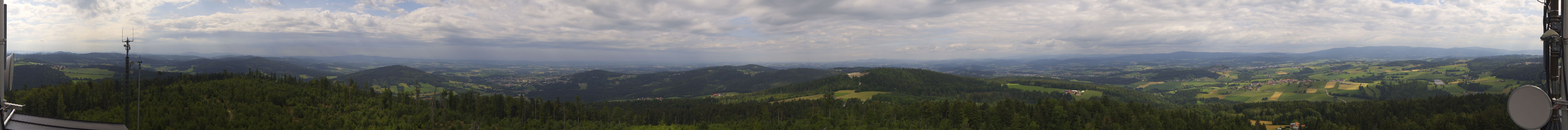 Archiv Foto Webcam Aussichtsturm Oberfrauenwald Waldkirchen
