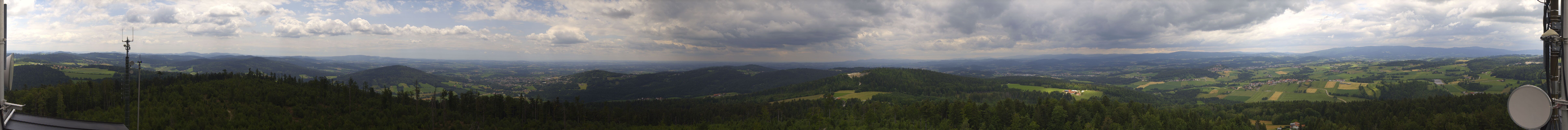 Archiv Foto Webcam Aussichtsturm Oberfrauenwald Waldkirchen