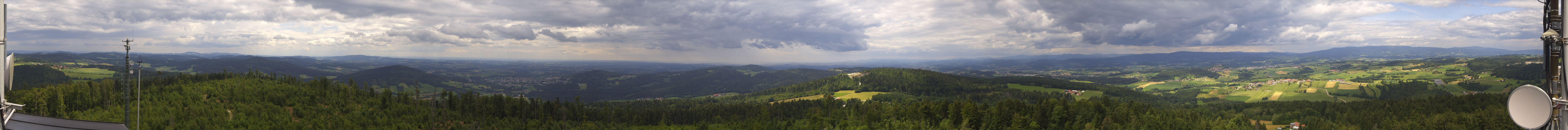 Archiv Foto Webcam Aussichtsturm Oberfrauenwald Waldkirchen