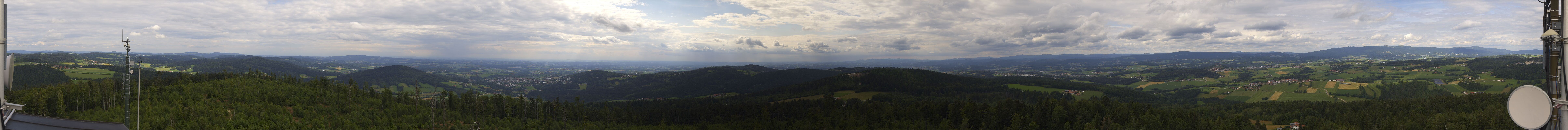 Archiv Foto Webcam Aussichtsturm Oberfrauenwald Waldkirchen