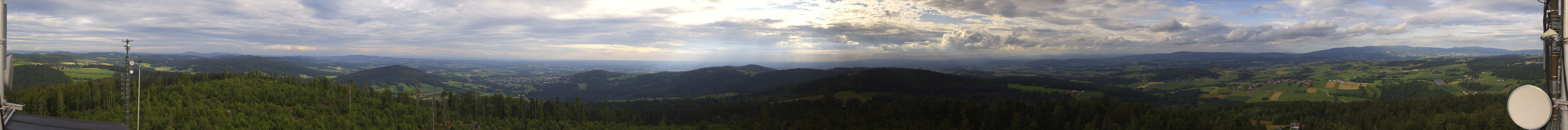 Archiv Foto Webcam Aussichtsturm Oberfrauenwald Waldkirchen