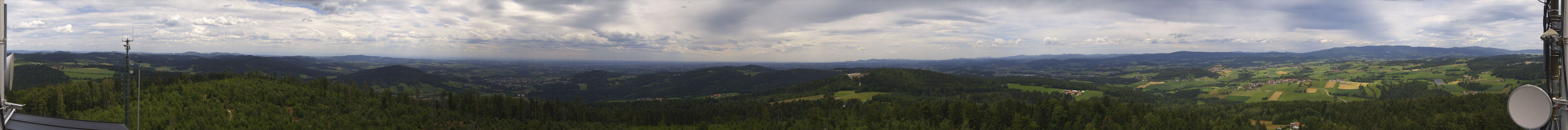 Archiv Foto Webcam Aussichtsturm Oberfrauenwald Waldkirchen