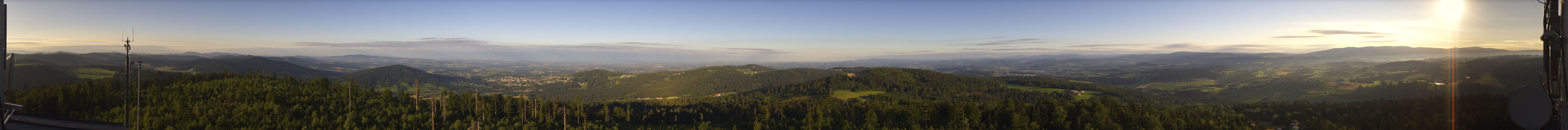 Archiv Foto Webcam Aussichtsturm Oberfrauenwald Waldkirchen