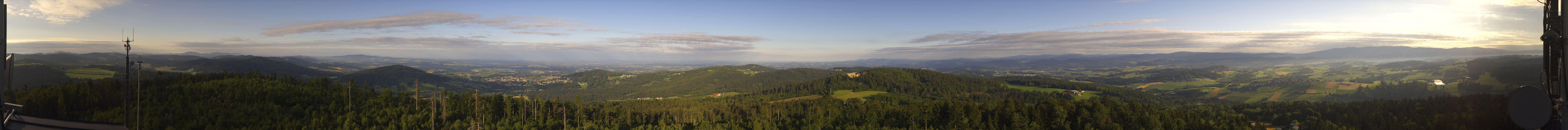 Archiv Foto Webcam Aussichtsturm Oberfrauenwald Waldkirchen