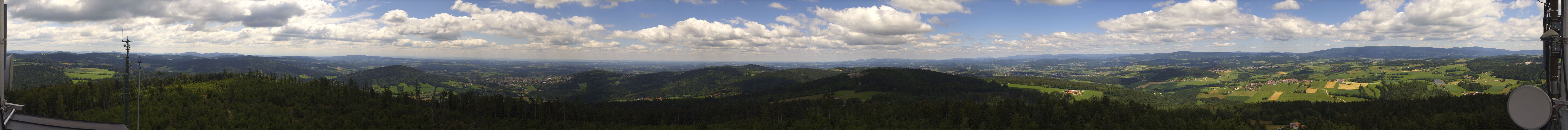 Archiv Foto Webcam Aussichtsturm Oberfrauenwald Waldkirchen