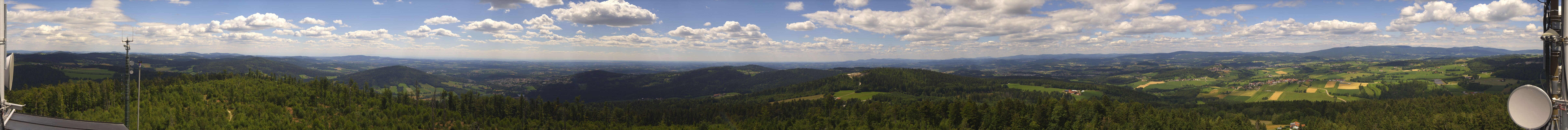 Archiv Foto Webcam Aussichtsturm Oberfrauenwald Waldkirchen