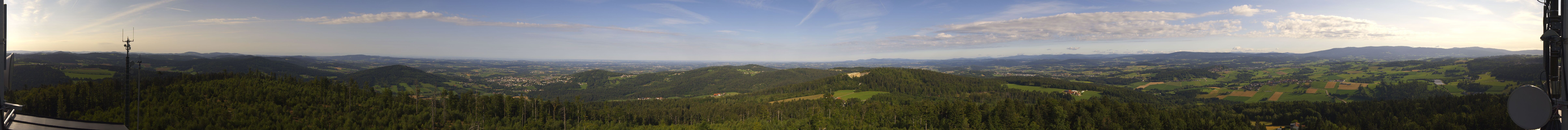 Archiv Foto Webcam Aussichtsturm Oberfrauenwald Waldkirchen