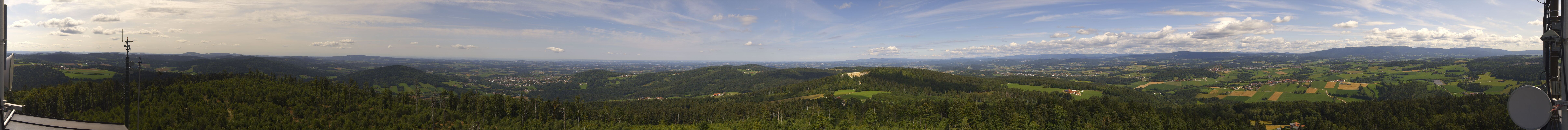 Archiv Foto Webcam Aussichtsturm Oberfrauenwald Waldkirchen