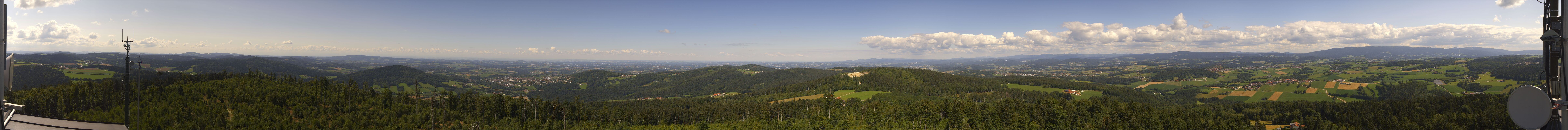 Archiv Foto Webcam Aussichtsturm Oberfrauenwald Waldkirchen