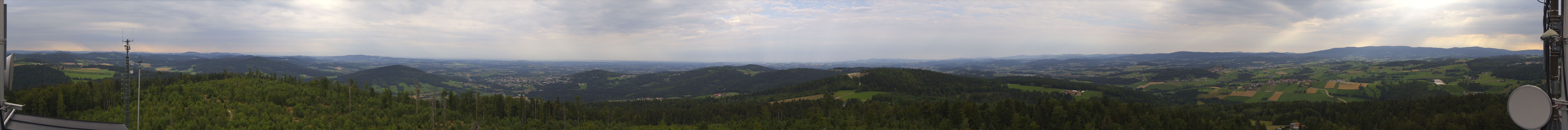 Archiv Foto Webcam Aussichtsturm Oberfrauenwald Waldkirchen