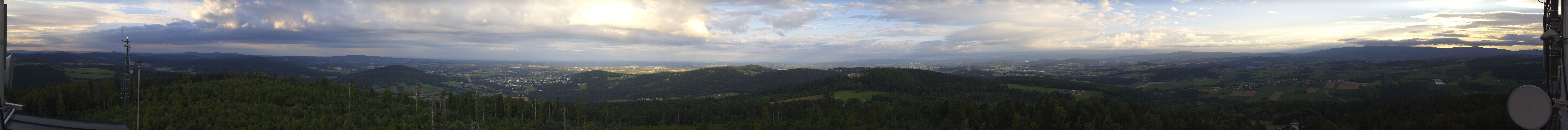 Archiv Foto Webcam Aussichtsturm Oberfrauenwald Waldkirchen