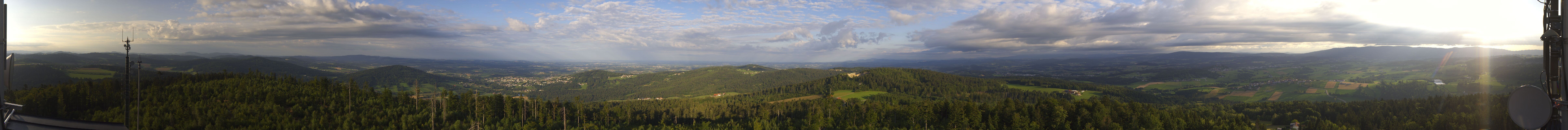Archiv Foto Webcam Aussichtsturm Oberfrauenwald Waldkirchen