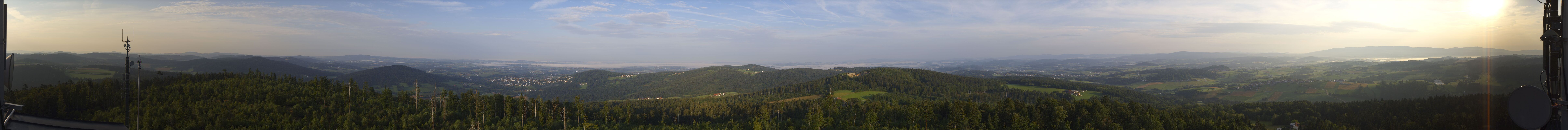 Archiv Foto Webcam Aussichtsturm Oberfrauenwald Waldkirchen