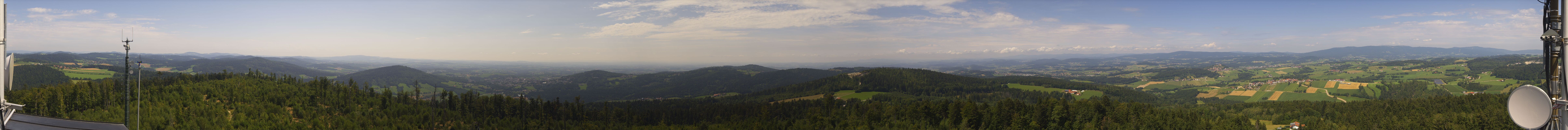 Archiv Foto Webcam Aussichtsturm Oberfrauenwald Waldkirchen