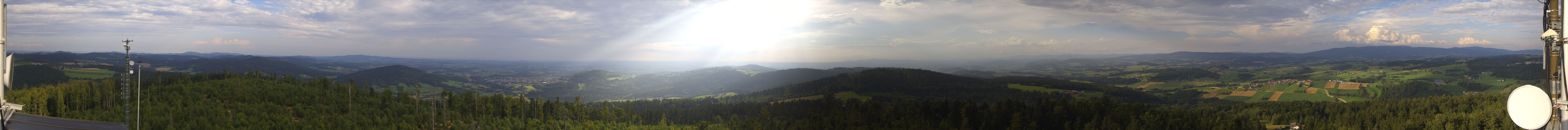 Archiv Foto Webcam Aussichtsturm Oberfrauenwald Waldkirchen