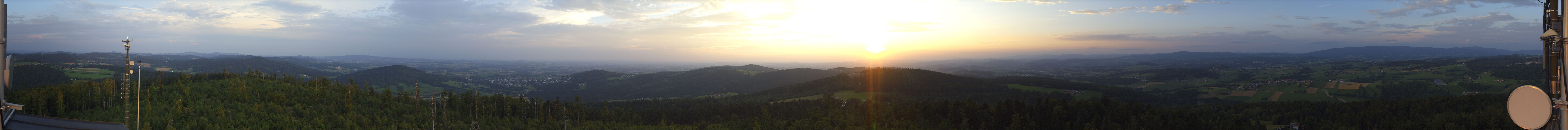 Archiv Foto Webcam Aussichtsturm Oberfrauenwald Waldkirchen
