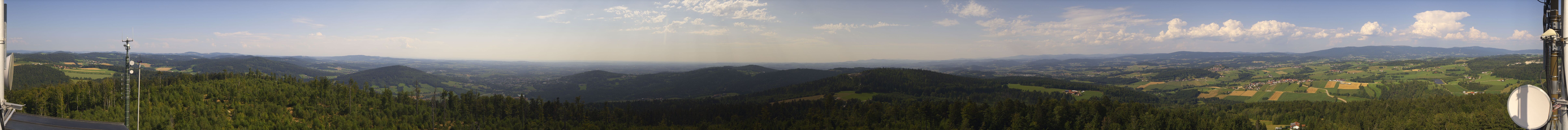 Archiv Foto Webcam Aussichtsturm Oberfrauenwald Waldkirchen