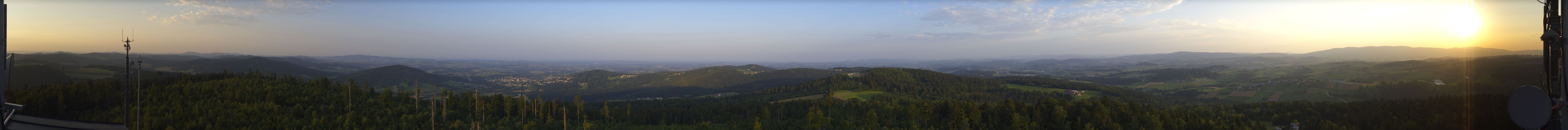 Archiv Foto Webcam Aussichtsturm Oberfrauenwald Waldkirchen