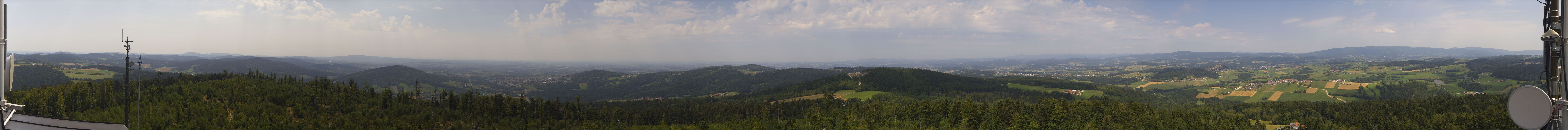 Archiv Foto Webcam Aussichtsturm Oberfrauenwald Waldkirchen