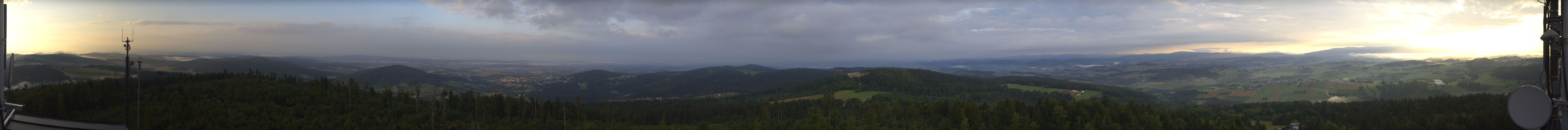 Archiv Foto Webcam Aussichtsturm Oberfrauenwald Waldkirchen