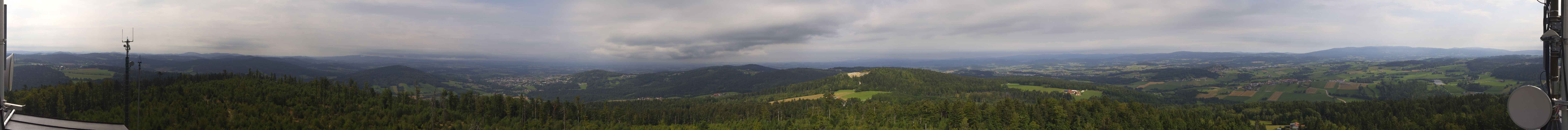 Archiv Foto Webcam Aussichtsturm Oberfrauenwald Waldkirchen