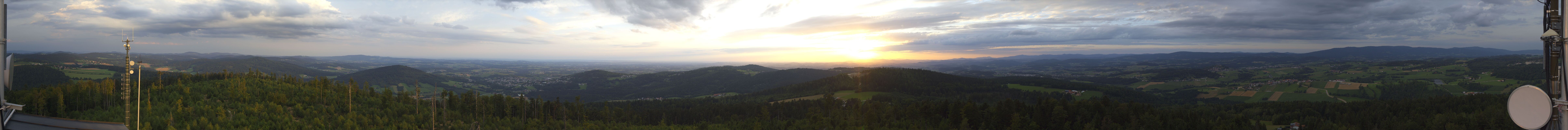 Archiv Foto Webcam Aussichtsturm Oberfrauenwald Waldkirchen