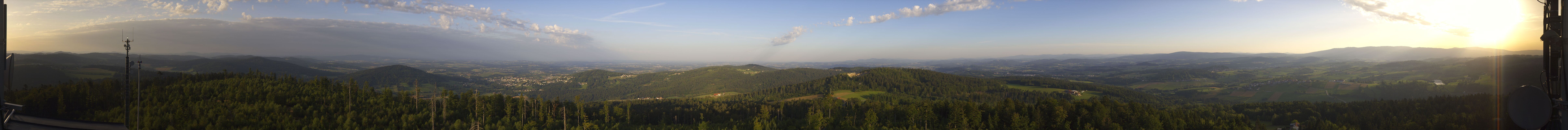 Archiv Foto Webcam Aussichtsturm Oberfrauenwald Waldkirchen