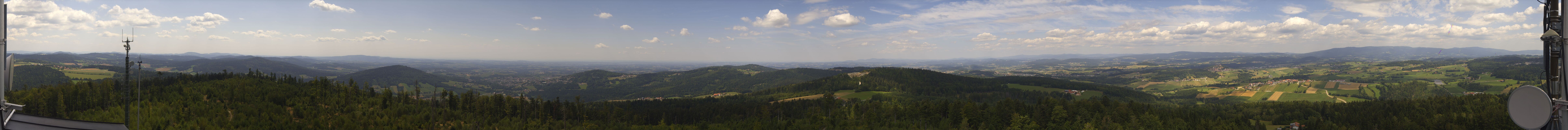 Archiv Foto Webcam Aussichtsturm Oberfrauenwald Waldkirchen