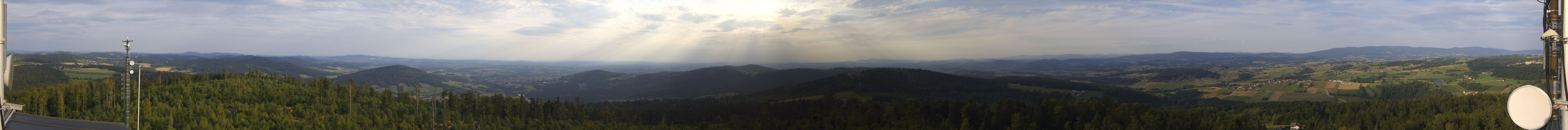 Archiv Foto Webcam Aussichtsturm Oberfrauenwald Waldkirchen