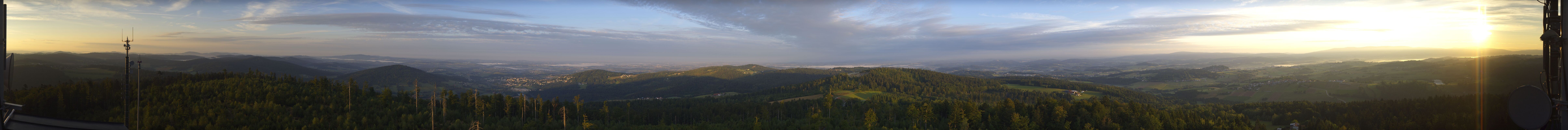 Archiv Foto Webcam Aussichtsturm Oberfrauenwald Waldkirchen