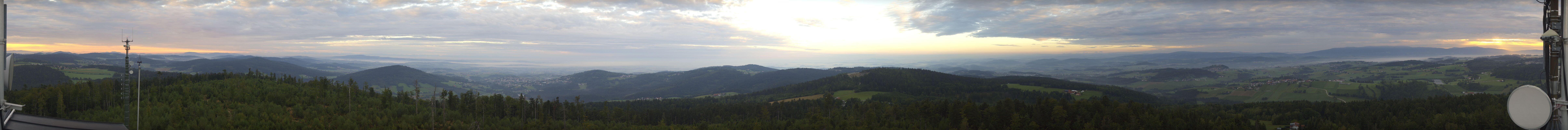 Archiv Foto Webcam Aussichtsturm Oberfrauenwald Waldkirchen
