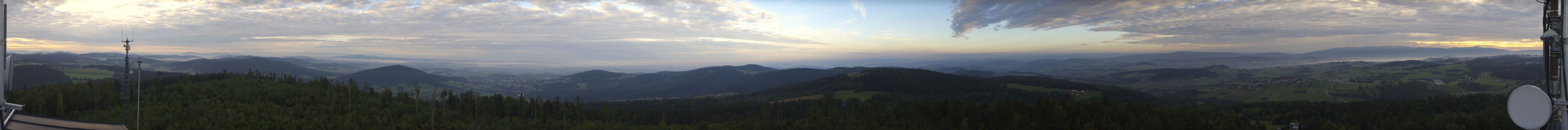 Archiv Foto Webcam Aussichtsturm Oberfrauenwald Waldkirchen