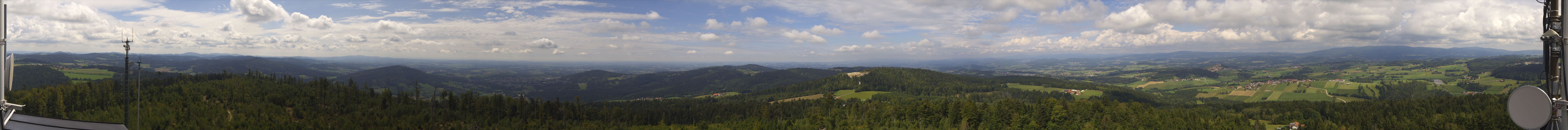Archiv Foto Webcam Aussichtsturm Oberfrauenwald Waldkirchen