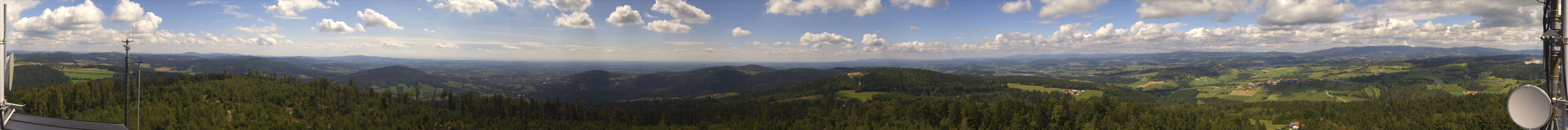 Archiv Foto Webcam Aussichtsturm Oberfrauenwald Waldkirchen
