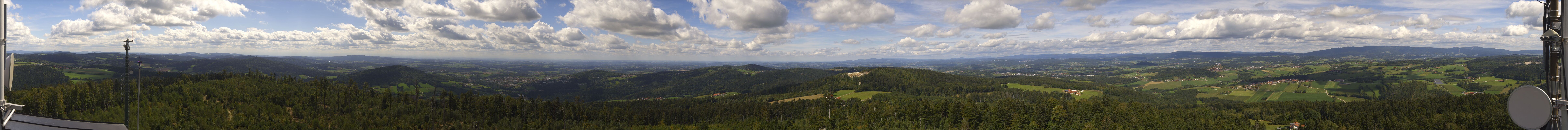Archiv Foto Webcam Aussichtsturm Oberfrauenwald Waldkirchen