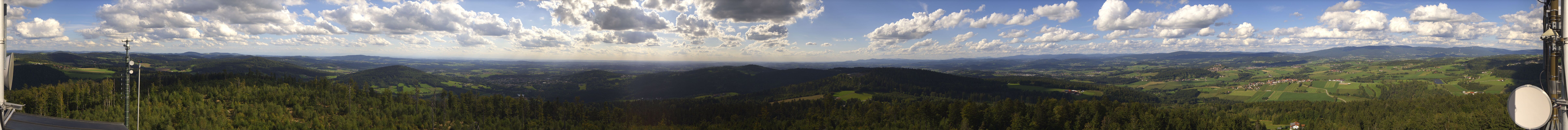 Archiv Foto Webcam Aussichtsturm Oberfrauenwald Waldkirchen