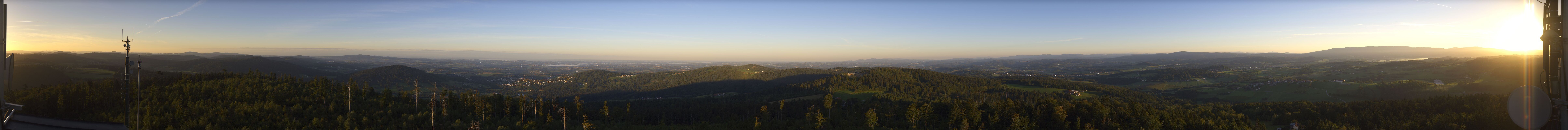 Archiv Foto Webcam Aussichtsturm Oberfrauenwald Waldkirchen