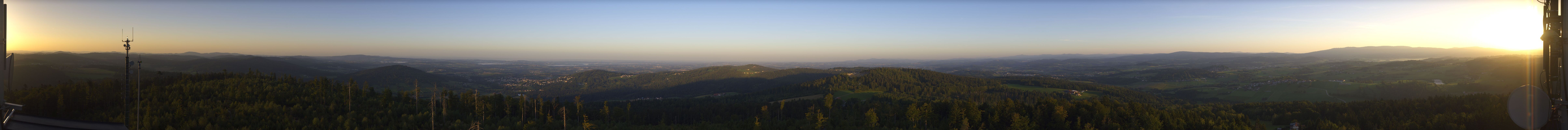 Archiv Foto Webcam Aussichtsturm Oberfrauenwald Waldkirchen