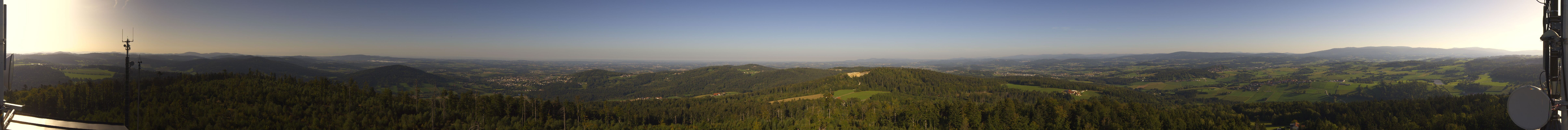 Archiv Foto Webcam Aussichtsturm Oberfrauenwald Waldkirchen