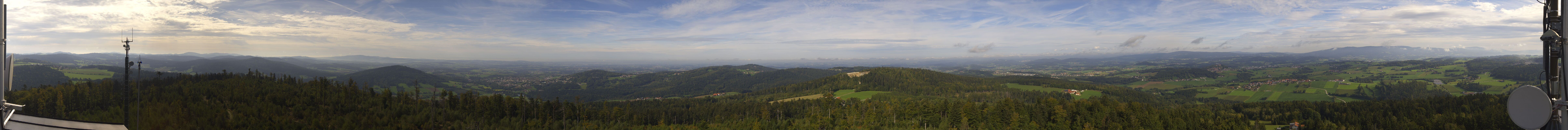 Archiv Foto Webcam Aussichtsturm Oberfrauenwald Waldkirchen