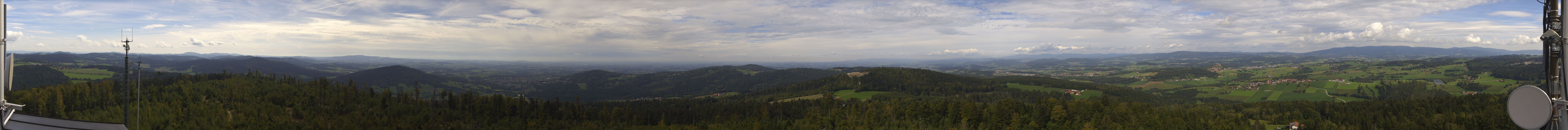 Archiv Foto Webcam Aussichtsturm Oberfrauenwald Waldkirchen