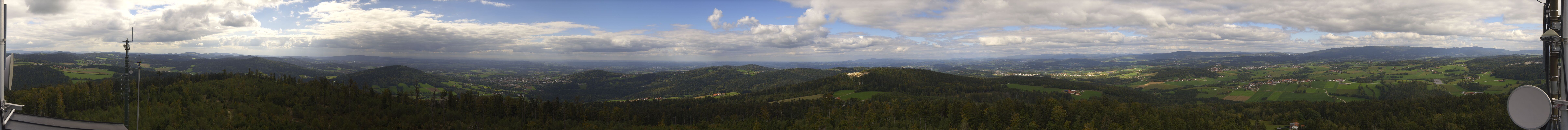 Archiv Foto Webcam Aussichtsturm Oberfrauenwald Waldkirchen