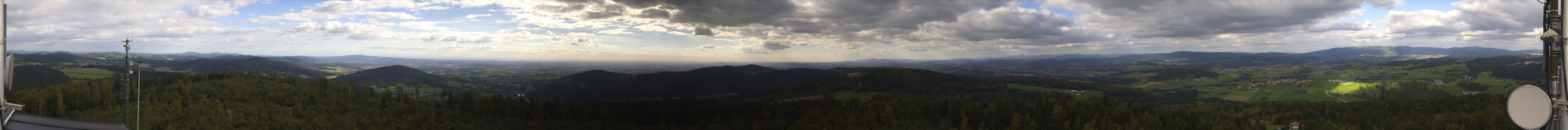 Archiv Foto Webcam Aussichtsturm Oberfrauenwald Waldkirchen