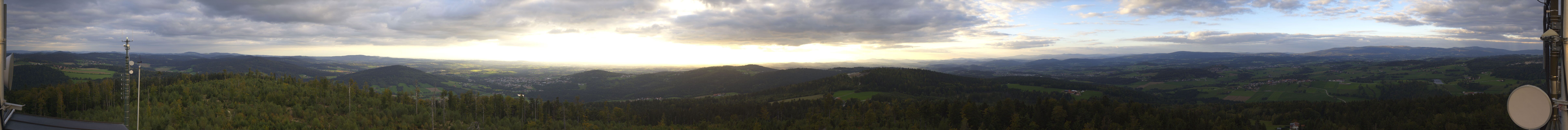Archiv Foto Webcam Aussichtsturm Oberfrauenwald Waldkirchen