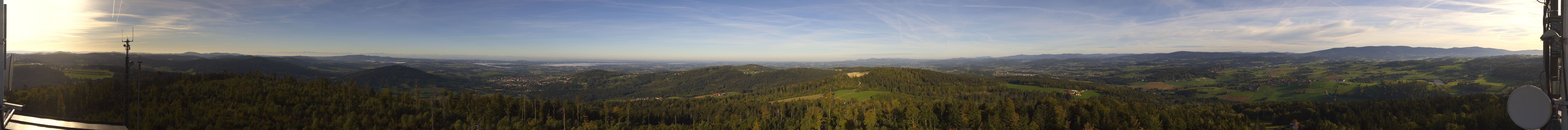 Archiv Foto Webcam Aussichtsturm Oberfrauenwald Waldkirchen