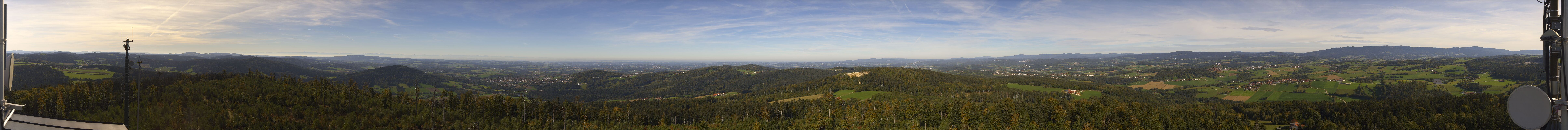 Archiv Foto Webcam Aussichtsturm Oberfrauenwald Waldkirchen
