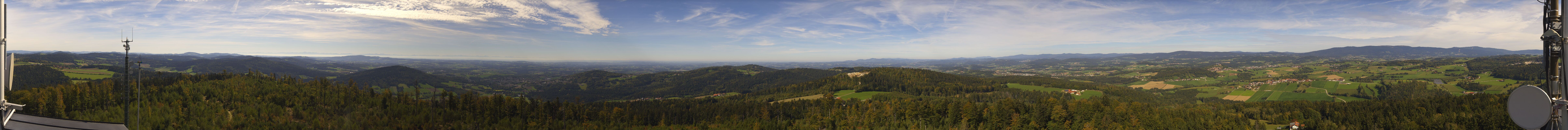 Archiv Foto Webcam Aussichtsturm Oberfrauenwald Waldkirchen